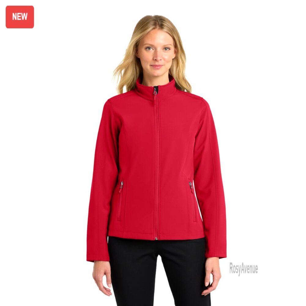 Soft Shell Performance Jacket with Insulated Shell and Zippered Pockets
